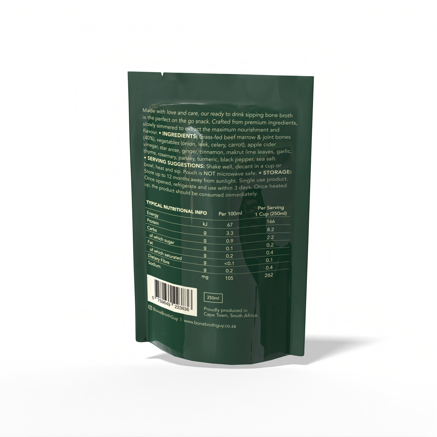 Sipping Broth Beef Bone Broth - Pho / Vietnamese Pho 250ml