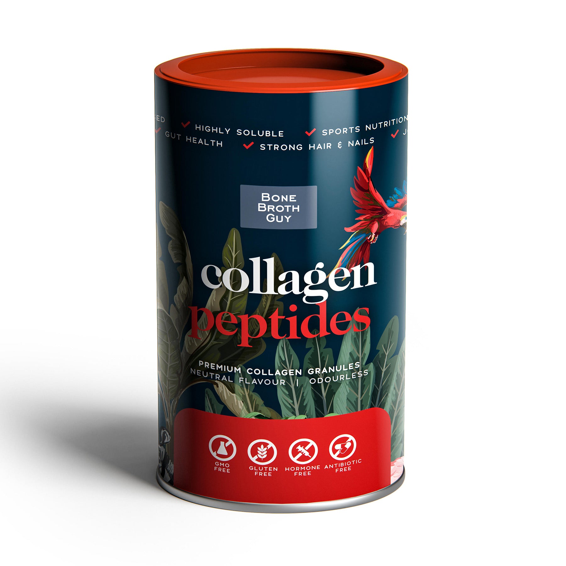 Pure Bioactive Fully Hydrolysed Collagen Peptides (Granules) 800g Bone Broth Guy