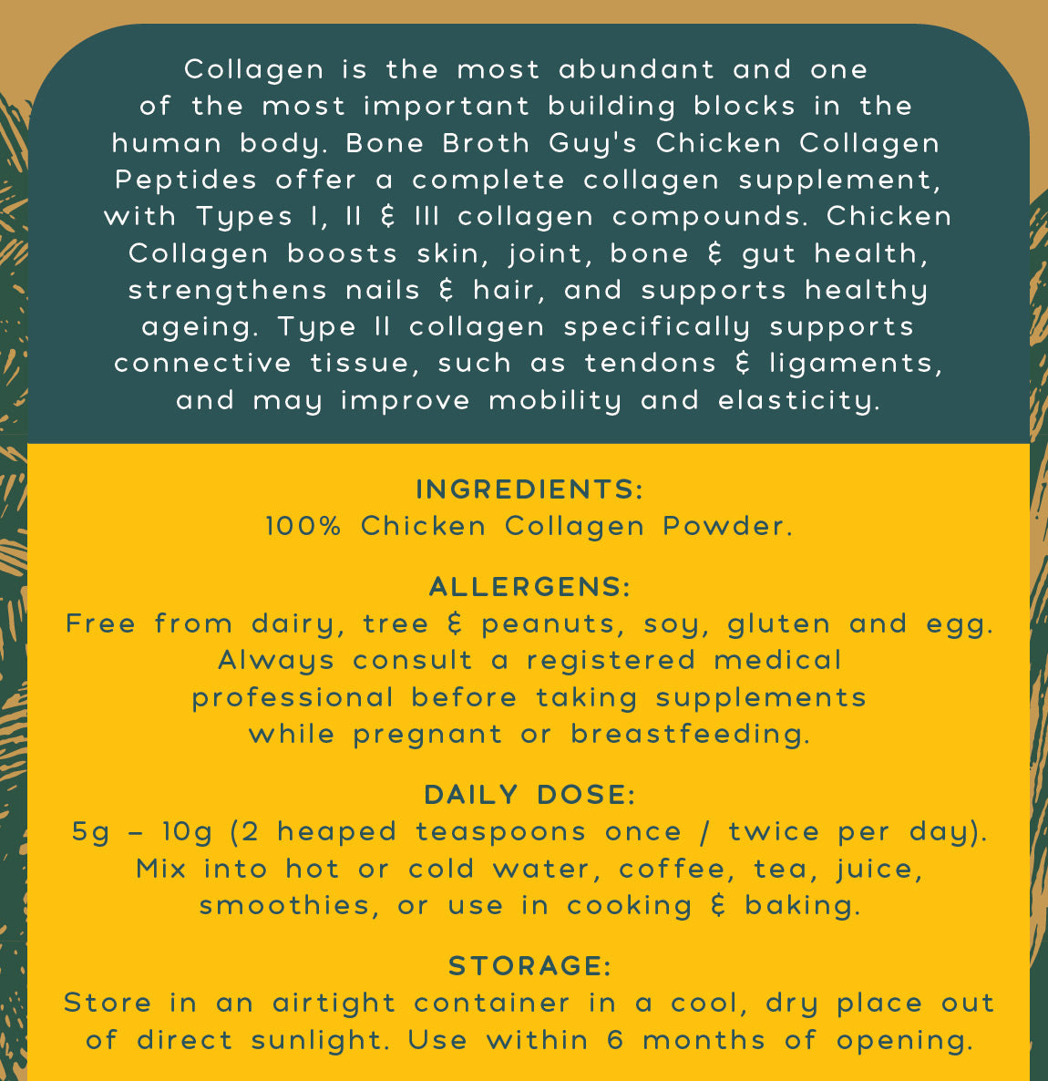 Premium Chicken Collagen Powder (400g)