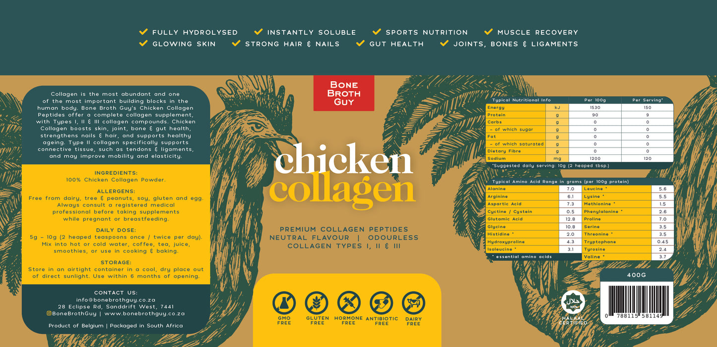 Premium Chicken Collagen Powder (400g)