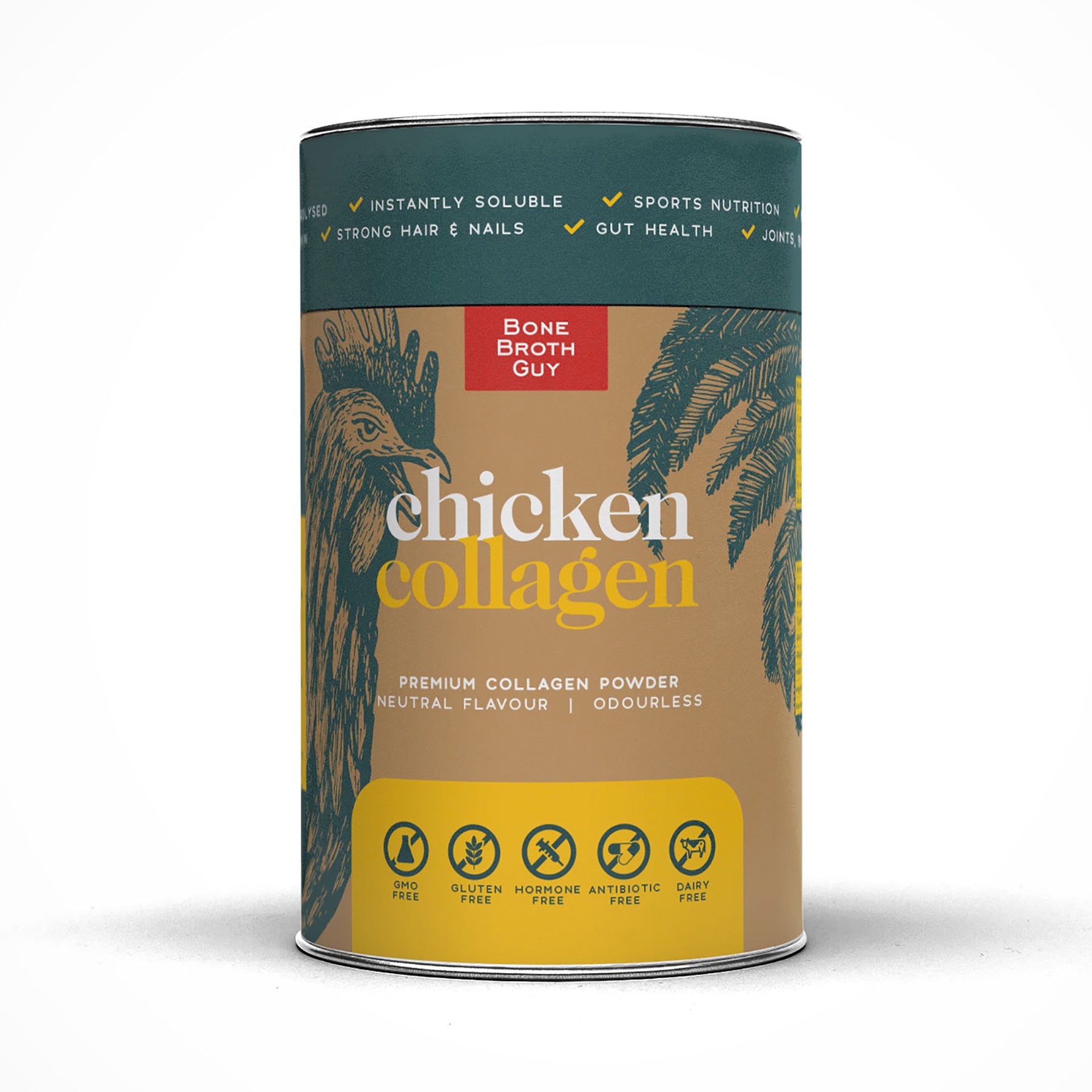 Premium Chicken Collagen Powder (500g) Bone Broth Guy