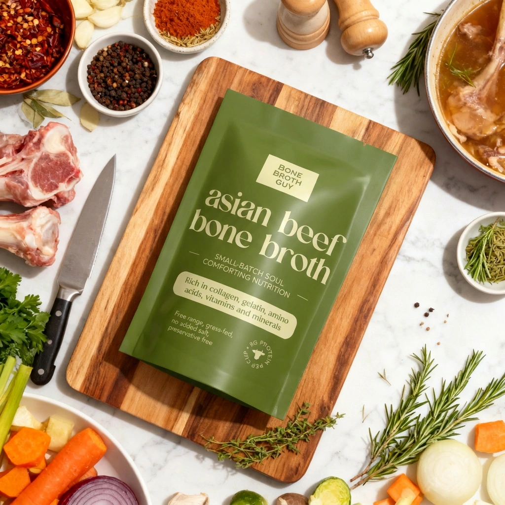 Asian Beef Bone Broth (500ml)