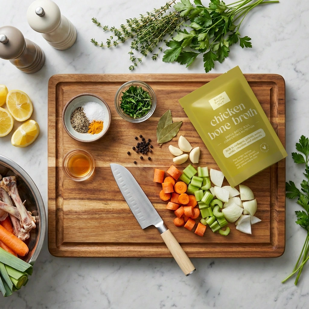 Chicken Bone Broth (500ml)