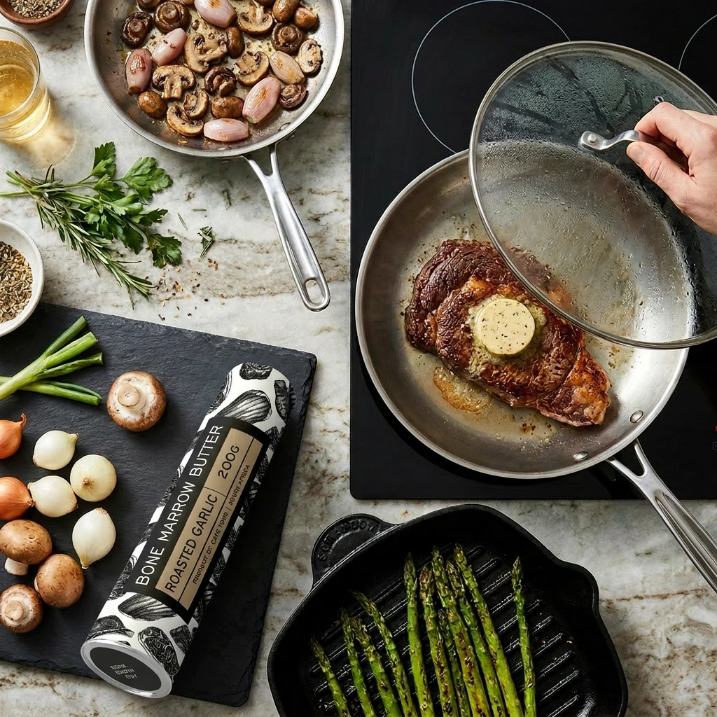 Roasted Garlic Bone Marrow Butter 200g