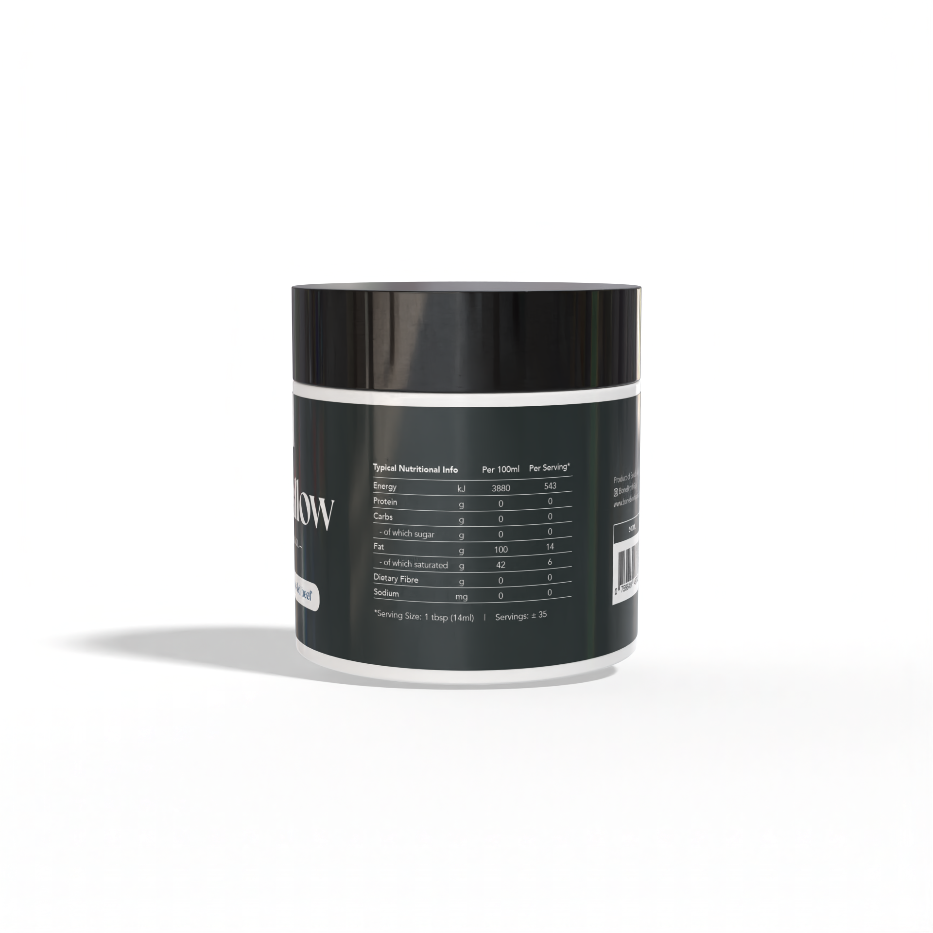 Beef Tallow 500ml (Cooking tallow)