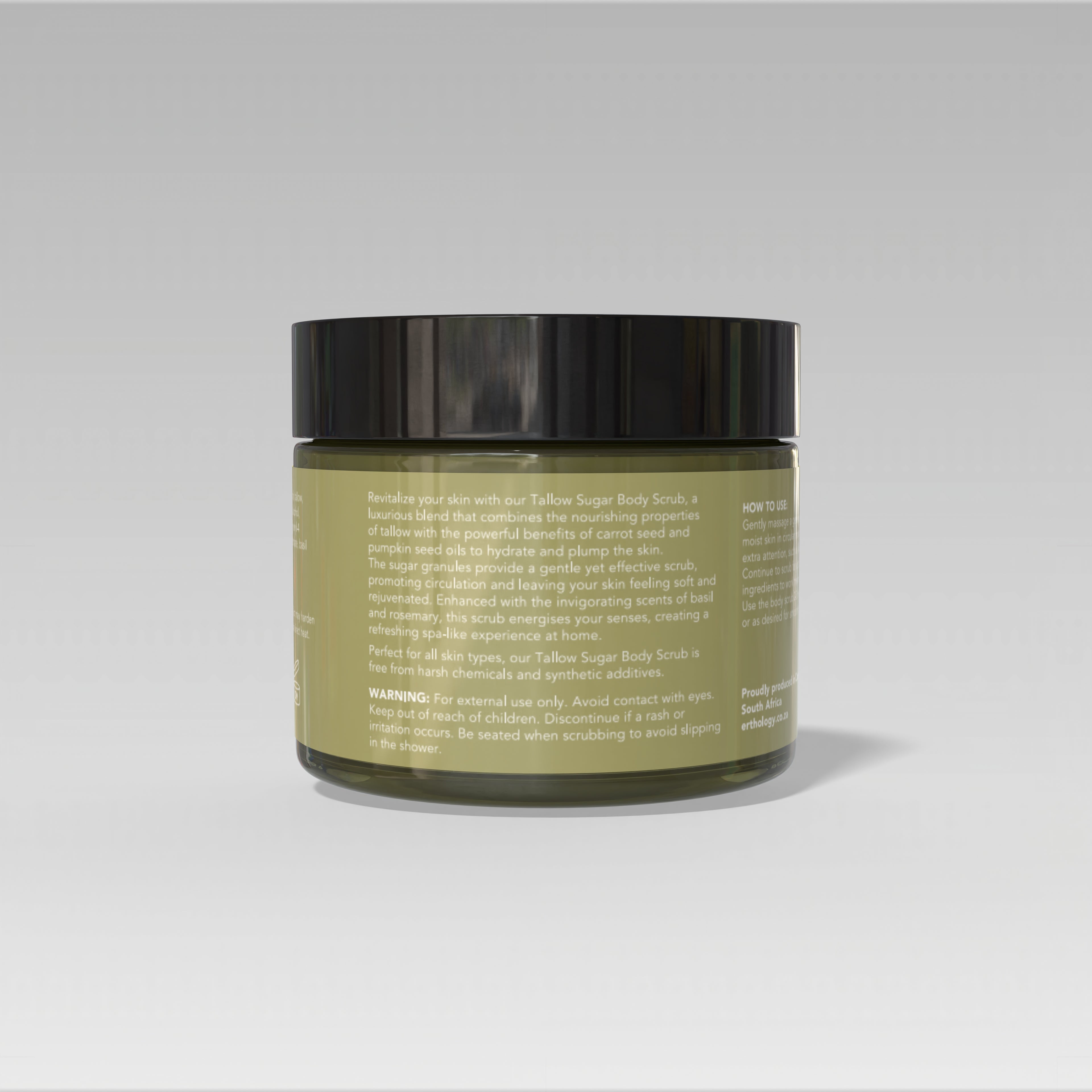 Plumping Rosemary and basil  Body Scrub