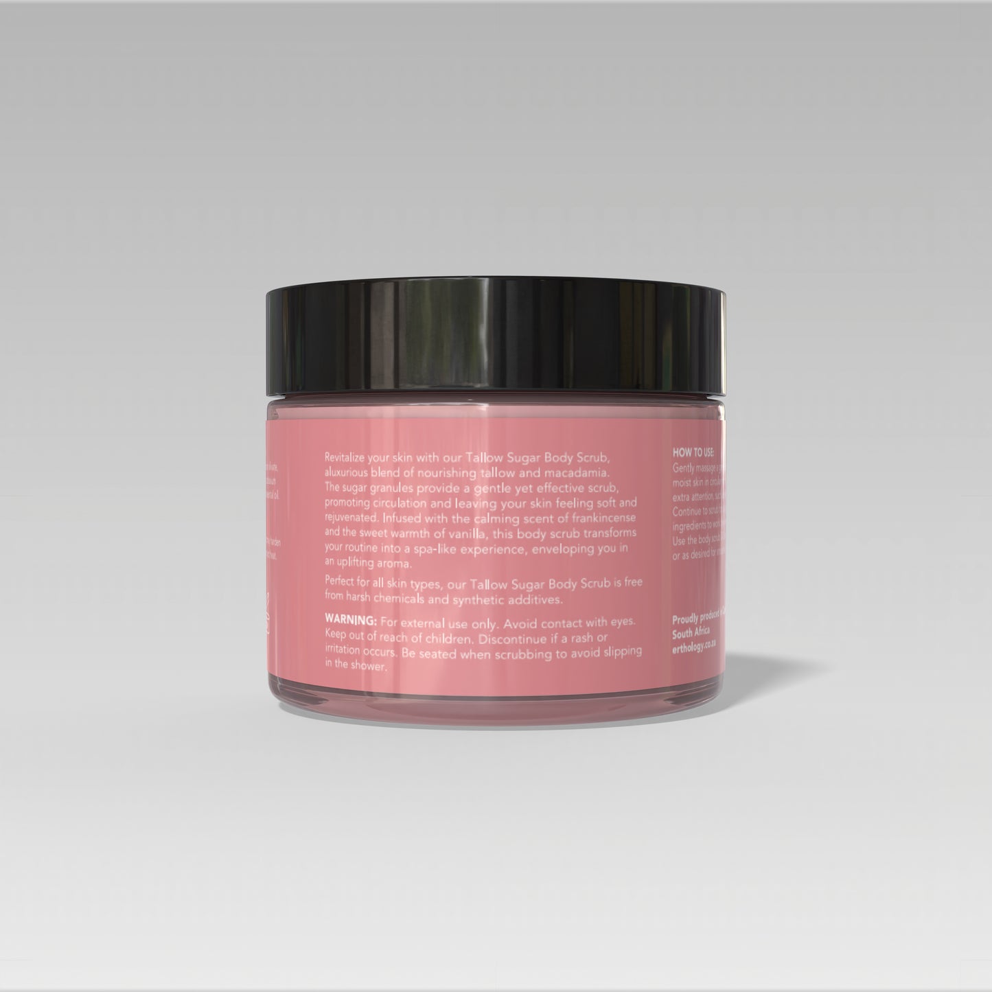 Repair and sooth Frankincense and vanilla Scrub