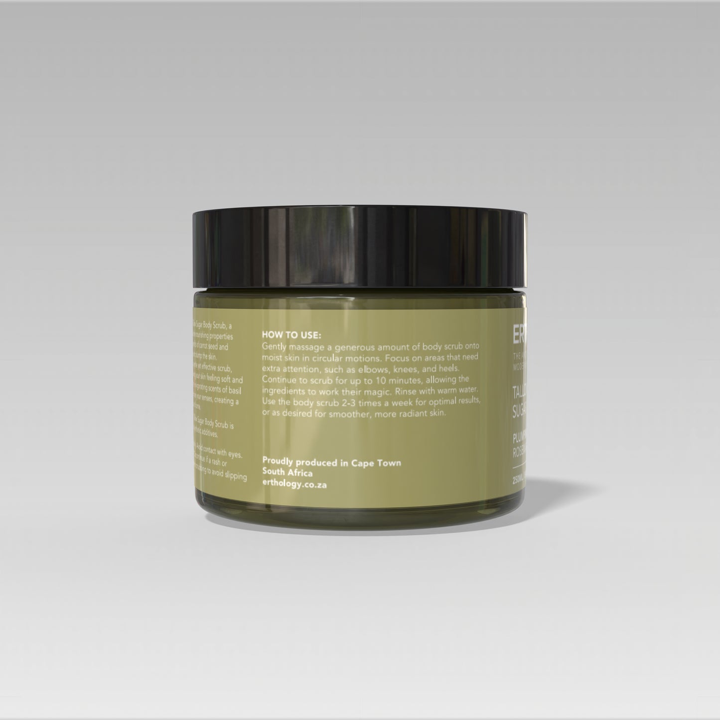 Plumping Rosemary and basil  Body Scrub