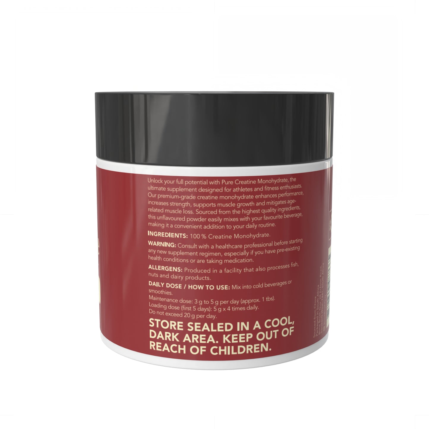 Pure Creatine monohydrate 200G
