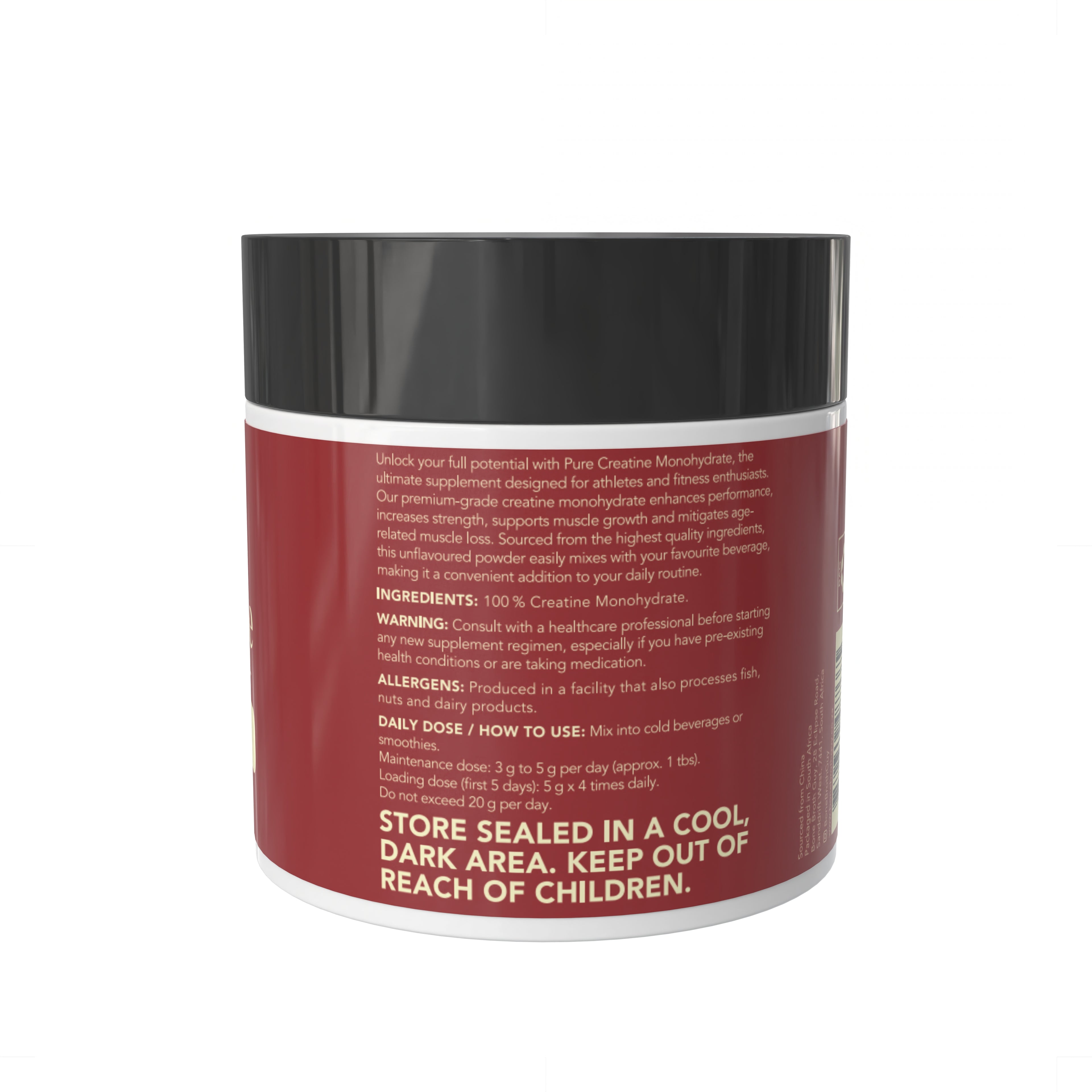 Pure Creatine monohydrate 200G