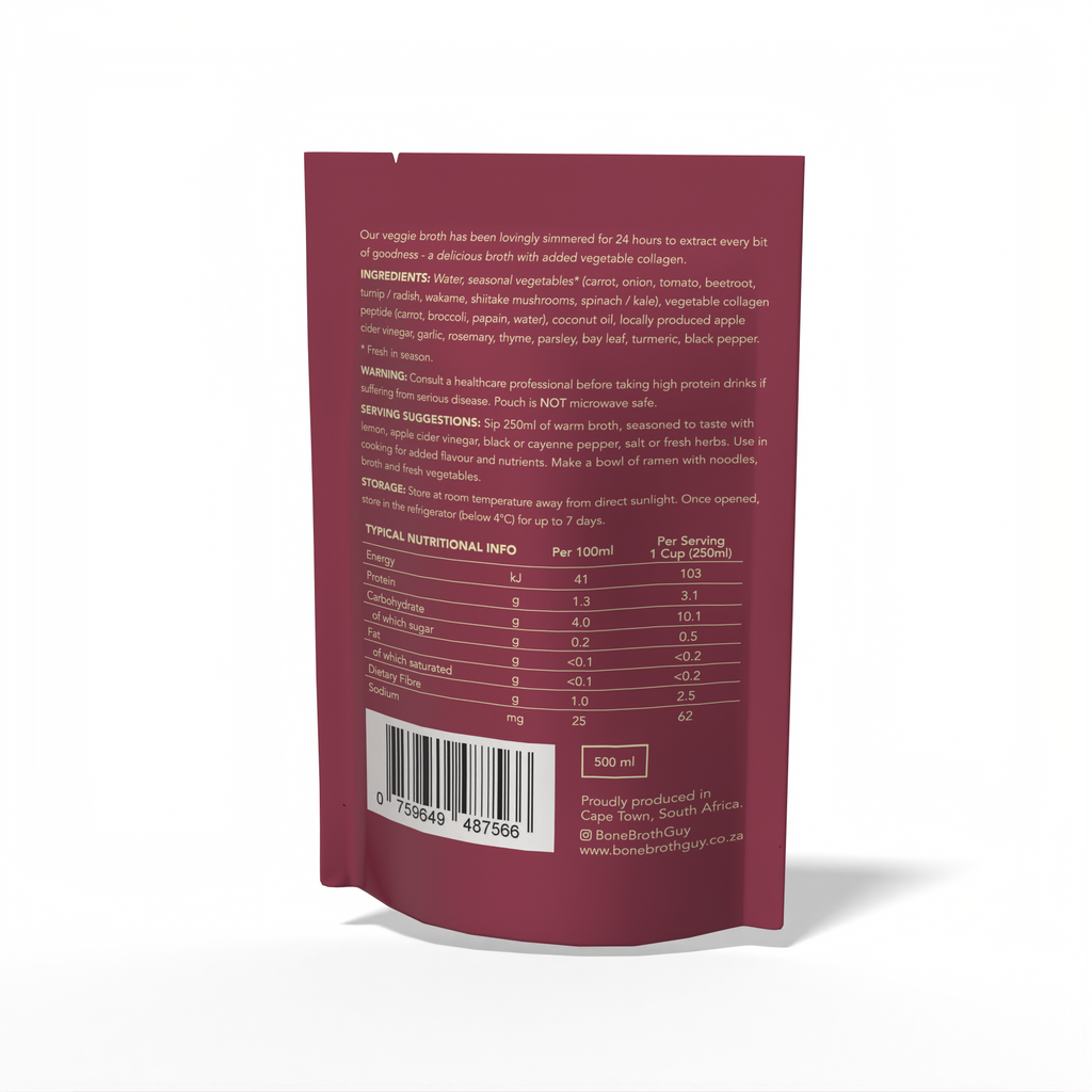 Plant Based Umami Broth  with vegan collagen (500ml)