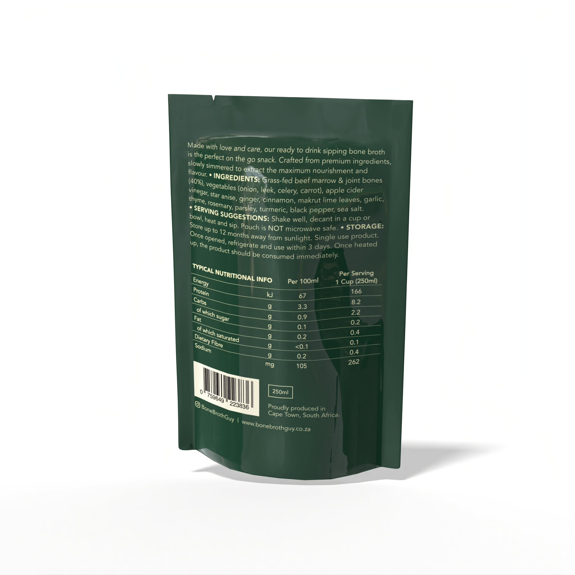 Sipping Broth Beef Bone Broth - Pho / Vietnamese Pho 250ml