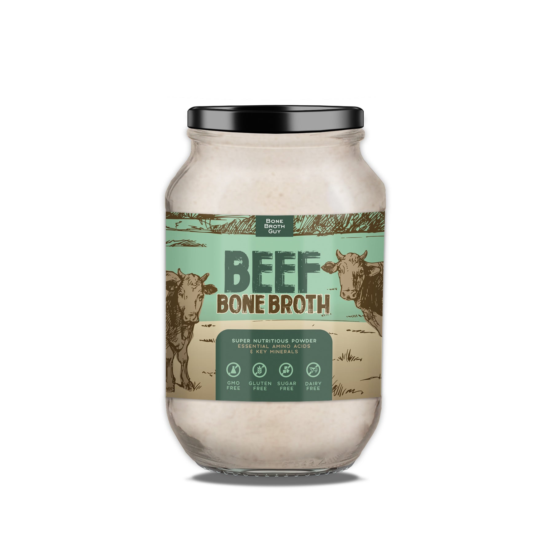 Organic Beef Bone Broth Powder (350g) Bone Broth Guy