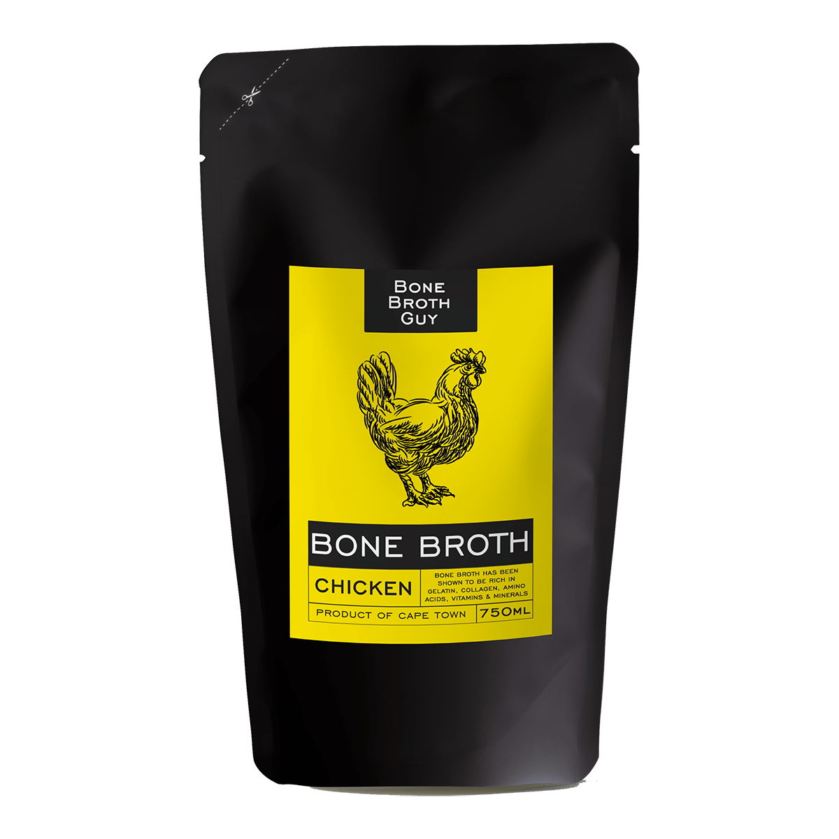 Chicken Bone Broth 750ml Bone Broth Guy chicken-bone-broth-750ml-bone-broth-guy